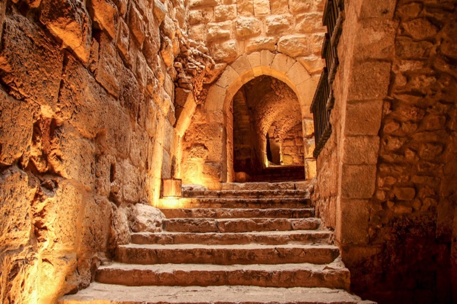 داخل قلعة عجلون - Inside Ajloun Castle